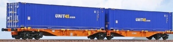 X-trains XT-2390020 - H0 - Containerwagen Unit45, Ep. VI